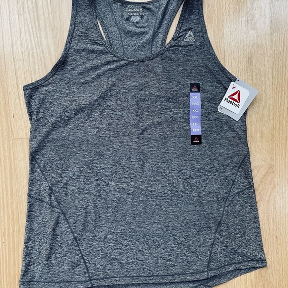 Reebok Tops - REEBOK Gray Workout Tank Size XXL NWT
